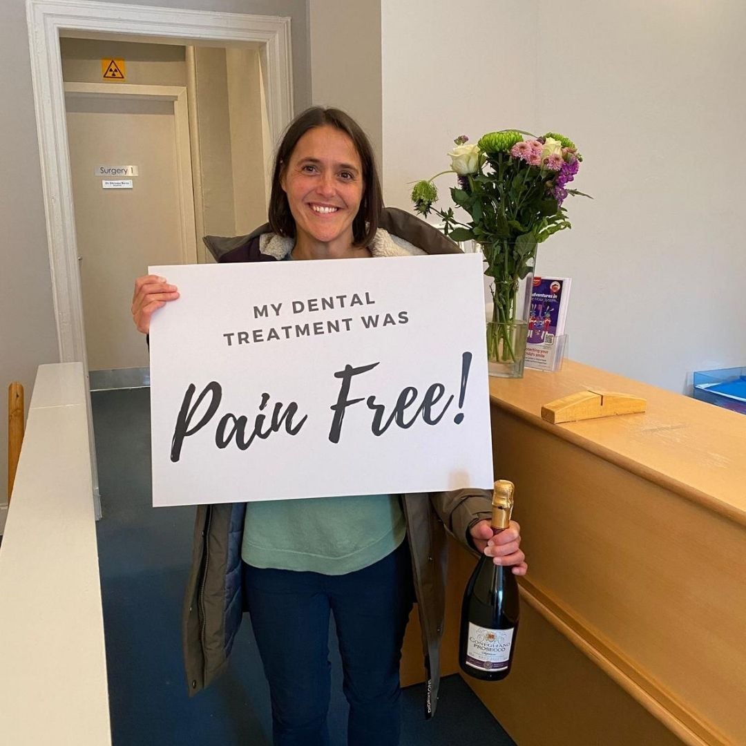 Pain free dentist Edinburgh