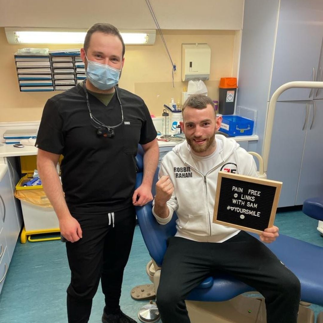 Pain free dentist Edinburgh
