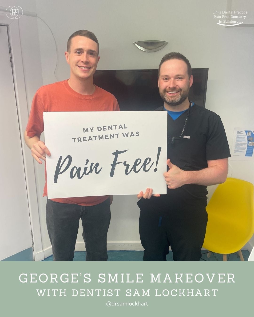 George's Smile Story with Sam