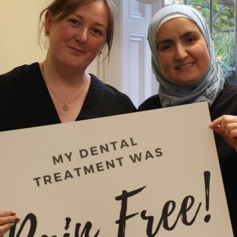 Pain free dentist Edinburgh