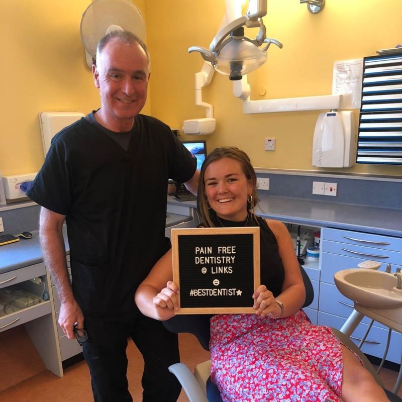 Pain free dentist Edinburgh